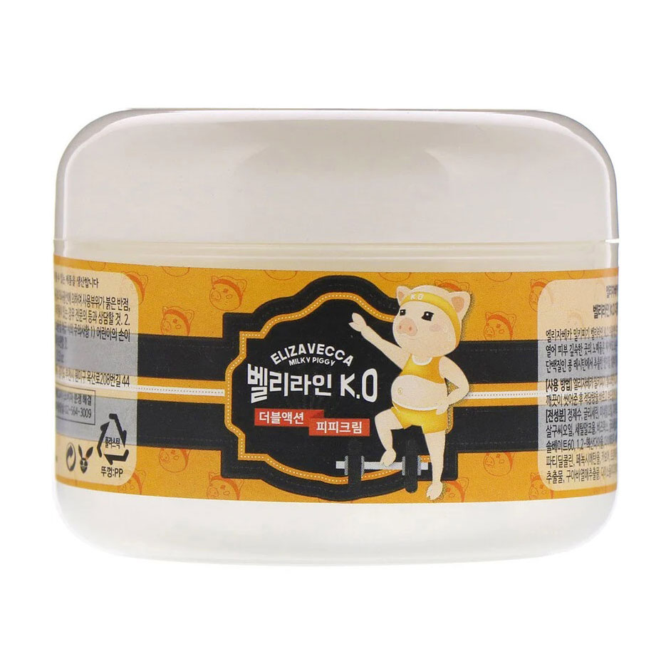 Підтягувальний масажний крем для тіла Elizavecca Milky Piggy Belly Line K.O Double Action P.P Cream, 100 г